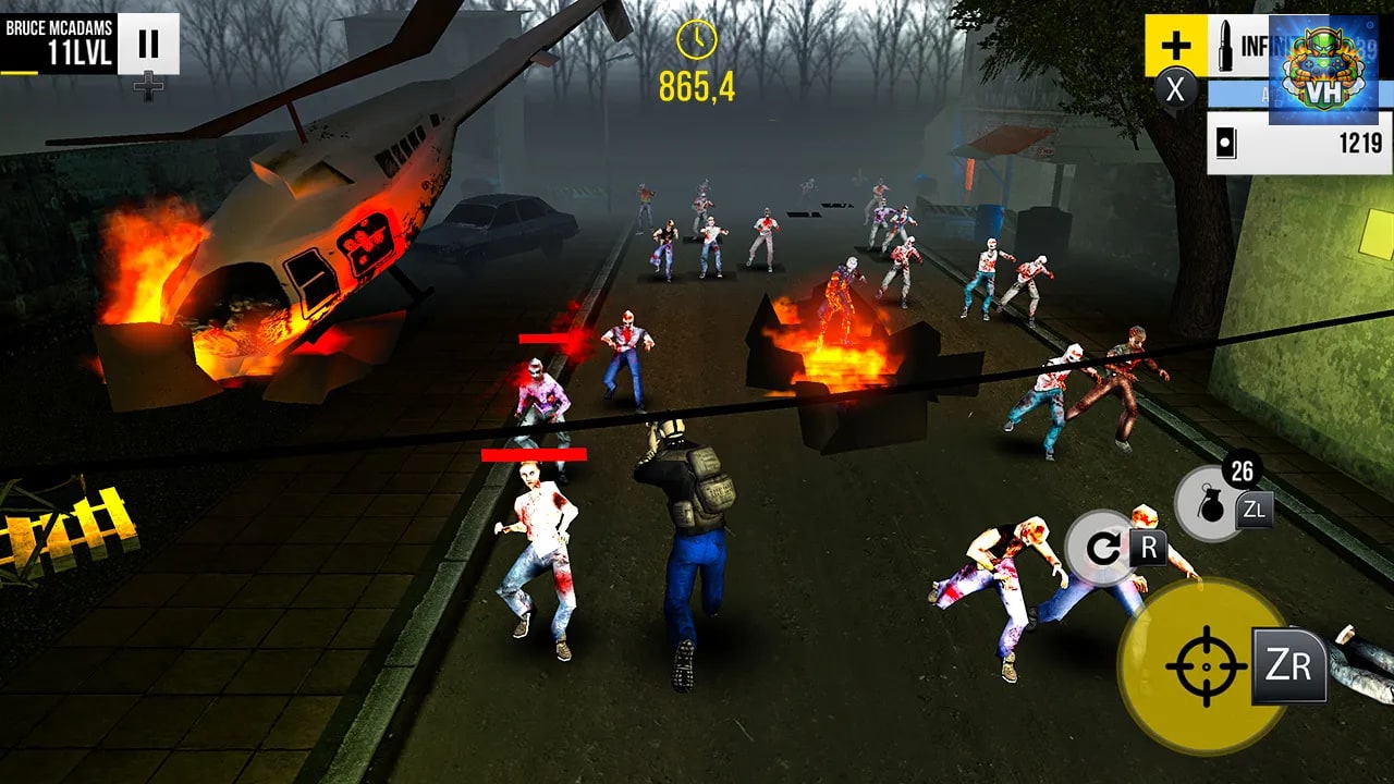 The Last Run: Dead Zombie Shooter Nintendo Switch - ảnh màn hình 2