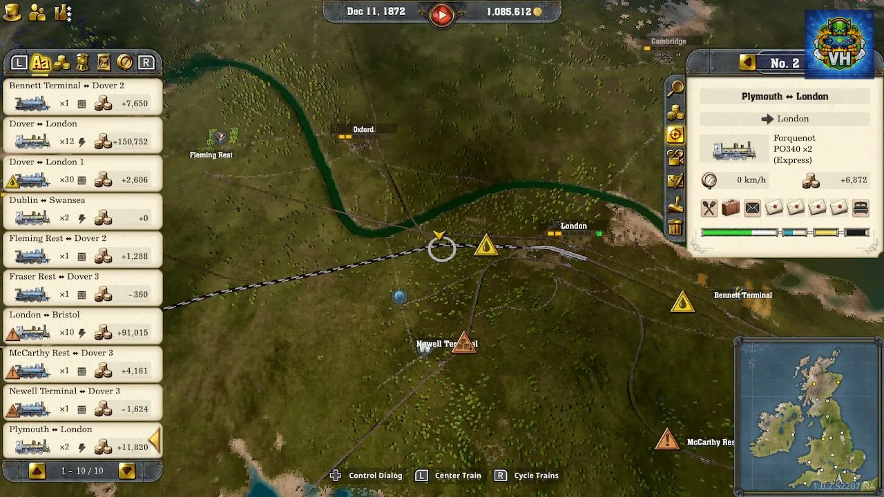 Railway Empire 2 - Nintendo Switch™ Edition Nintendo Switch - ảnh màn hình 4