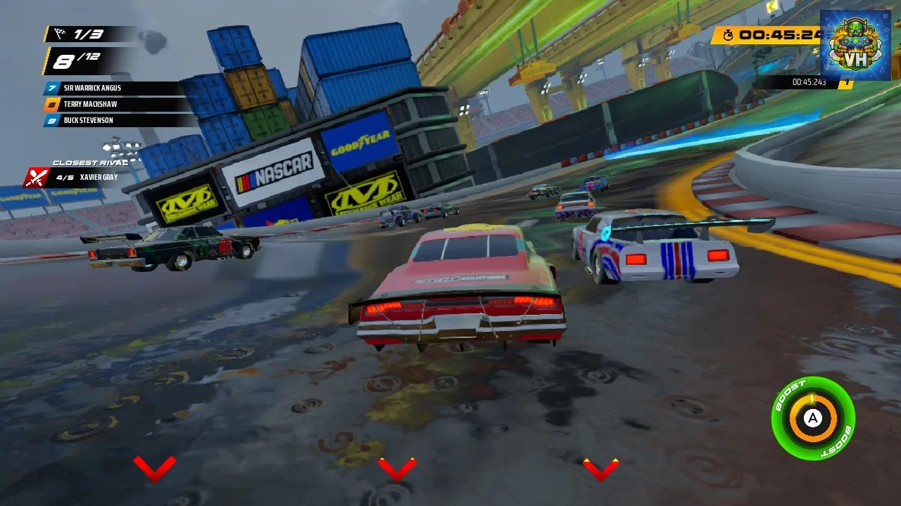 NASCAR Arcade Rush Nintendo Switch - ảnh màn hình 3