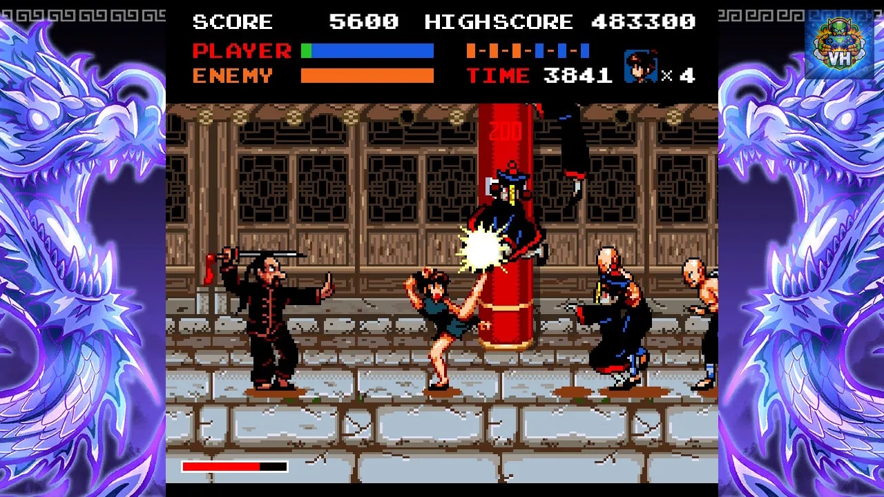 Xiaomei and the Flame Dragon's Fist Nintendo Switch - ảnh màn hình 2