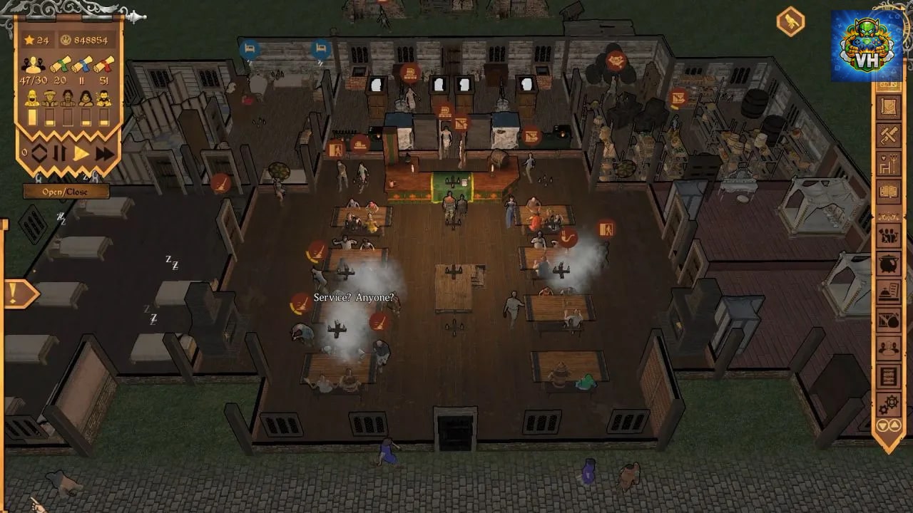Crossroads Inn: A Fantasy Tavern Sim Nintendo Switch - ảnh màn hình 2