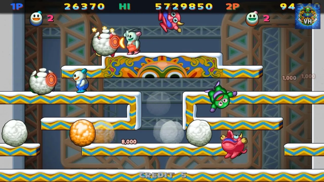 SNOW BROS. SPECIAL Nintendo Switch - ảnh màn hình 1