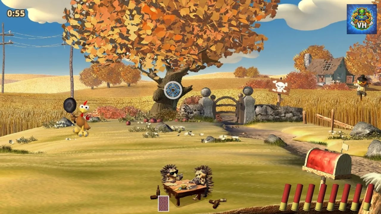 Moorhuhn X - Crazy Chicken X Nintendo Switch - ảnh màn hình 1