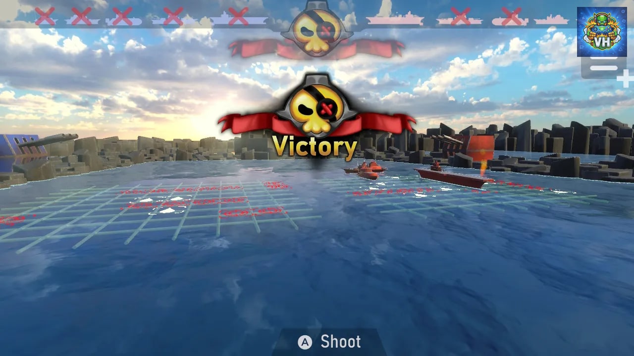Battleship War: Time to Sink the Fleet Nintendo Switch - ảnh màn hình 1