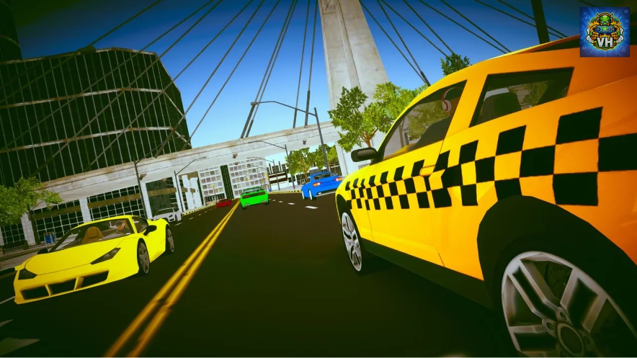 Taxi Driver Simulator 2024 Nintendo Switch - ảnh màn hình 3