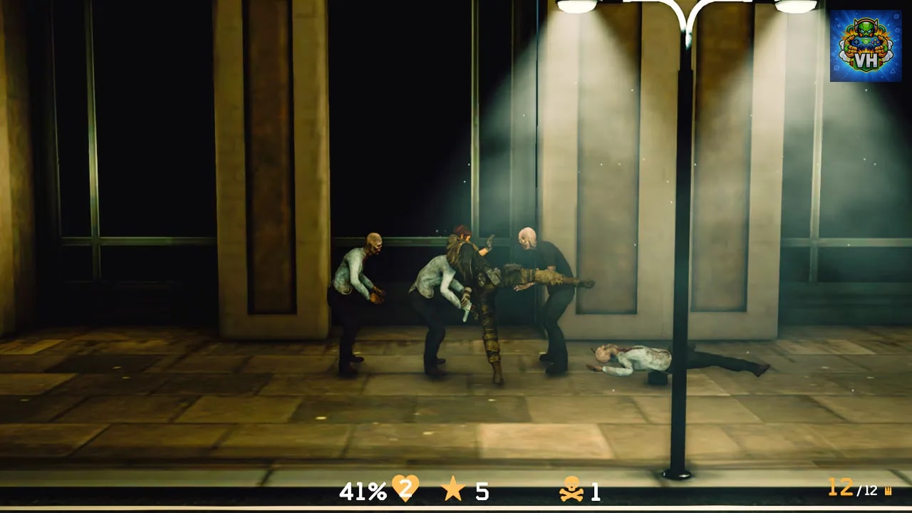 Z World Zombie Death War : Survival Platformer Game Left Killer Box 2023 Nintendo Switch - ảnh màn hình 1