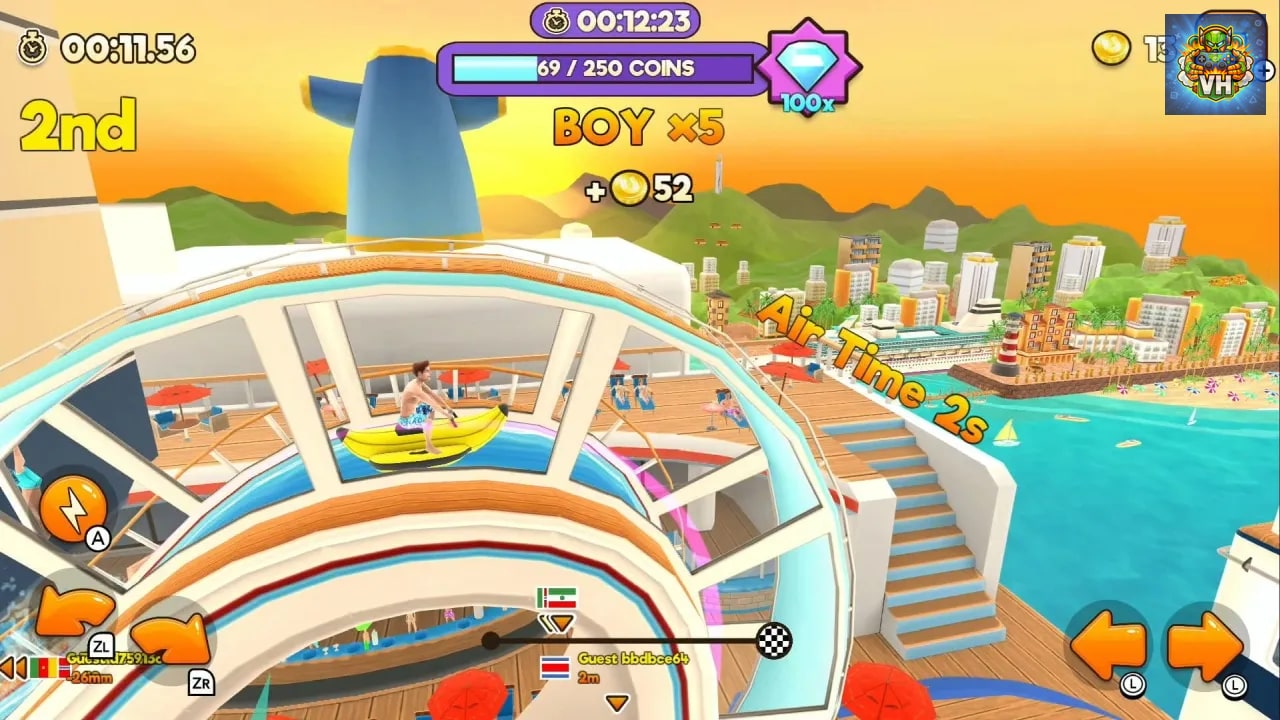 Uphill Rush Water Park Racing Nintendo Switch - ảnh màn hình 4