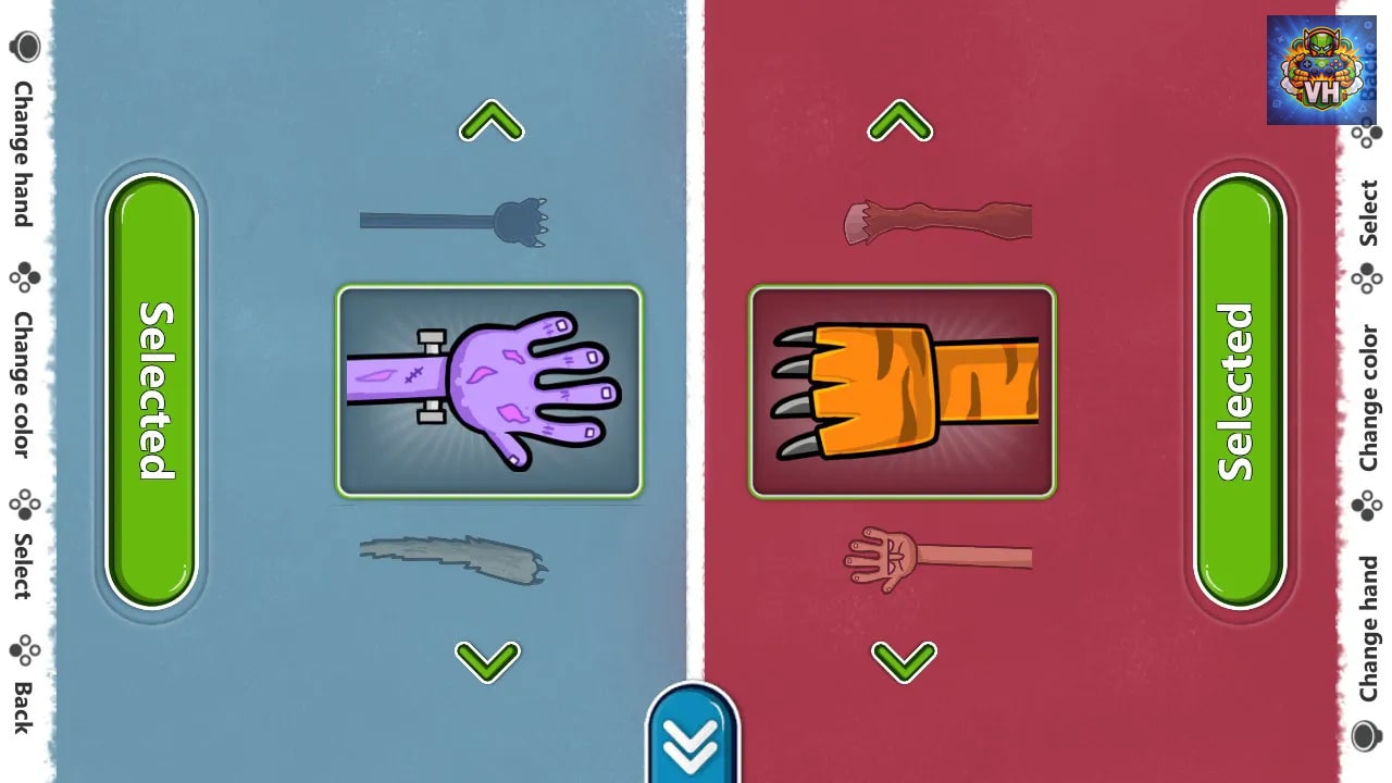 Red Hands - 2 Player Games Nintendo Switch - ảnh màn hình 1