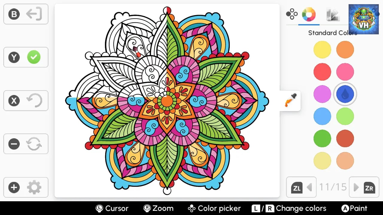 Coloring Book for Adults Nintendo Switch - ảnh màn hình 3