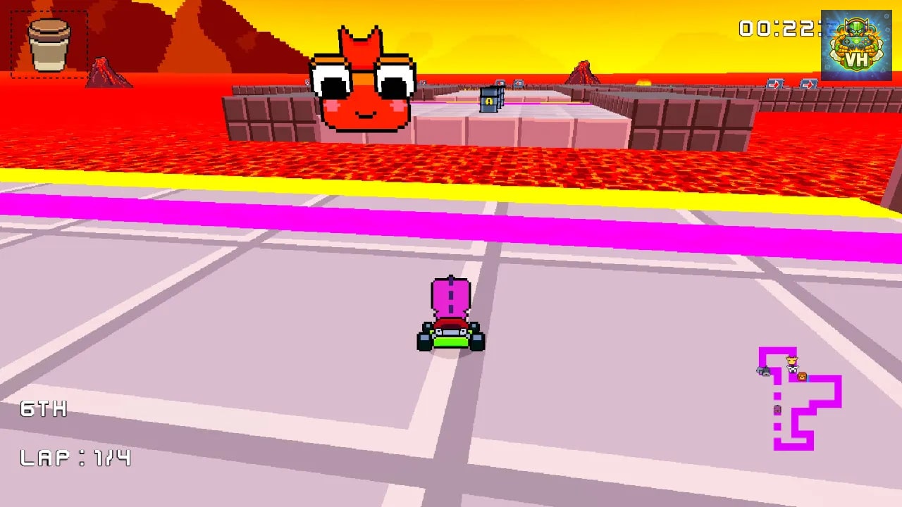 Retro Kart Rush Nintendo Switch - ảnh màn hình 1