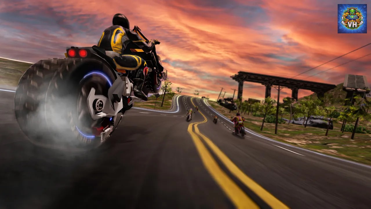 Moto Racer 2044 Game Simulator Nintendo Switch - ảnh màn hình 2