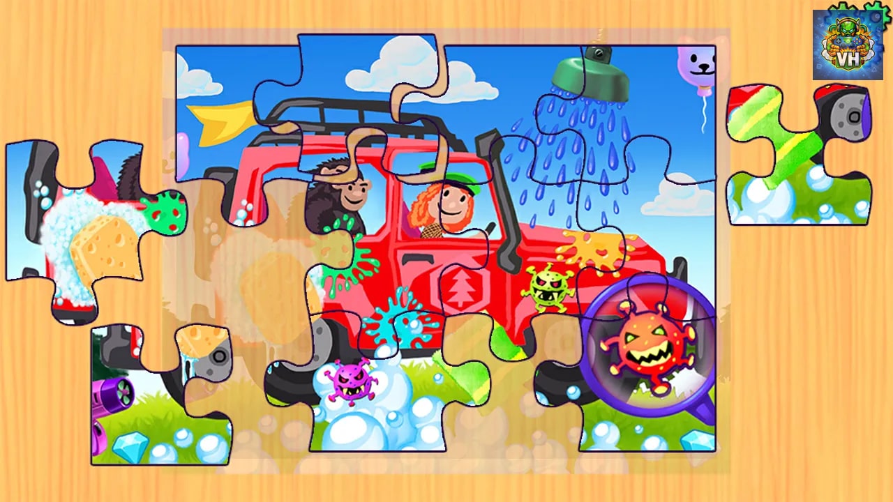 Cars Puzzles Game - Funny Car & Trucks Preschool Jigsaw Education Learning Puzzle Games for Babies, Kids & Toddlers Nintendo Switch - ảnh màn hình 5