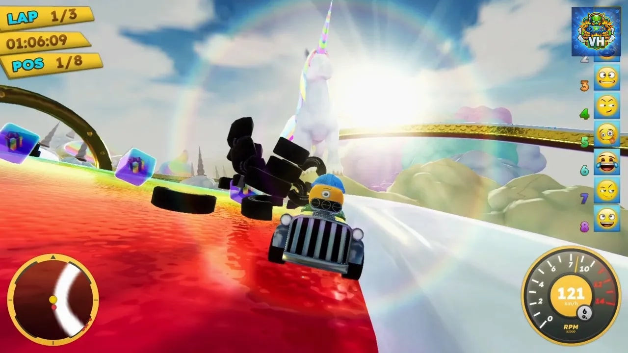 emoji Kart™ Racer Nintendo Switch - ảnh màn hình 6