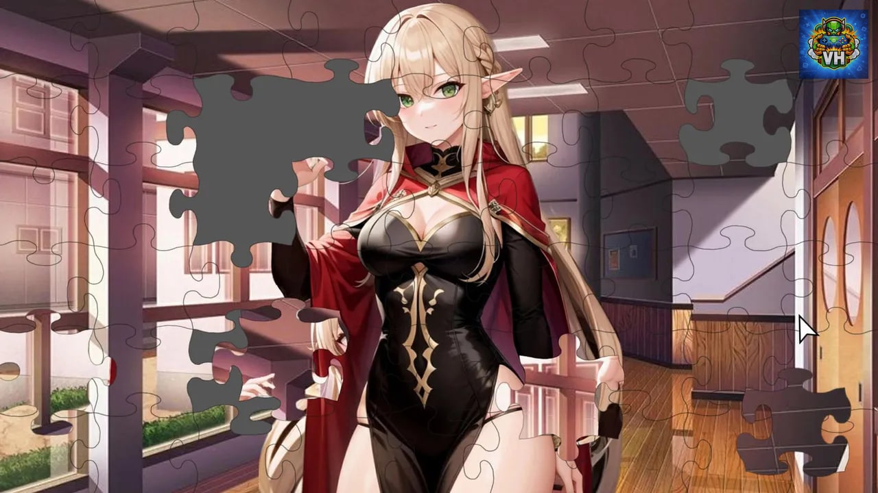 Anime Sexy Girl Puzzle - Hentai Game History Adventure Nintendo Switch - ảnh màn hình 12
