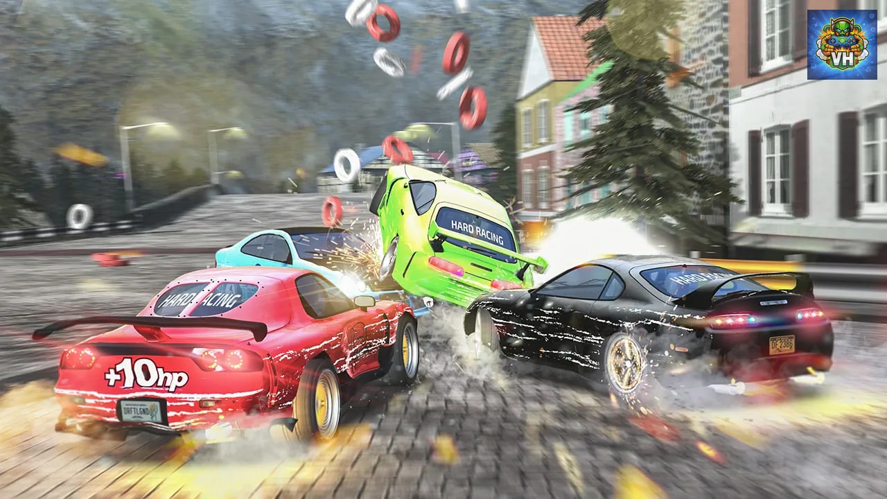 Hard Racing: Stunt Car Driving Nintendo Switch - ảnh màn hình 1