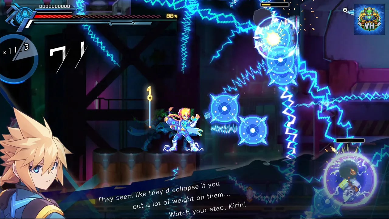 Azure Striker GUNVOLT 3 Nintendo Switch - ảnh màn hình 8