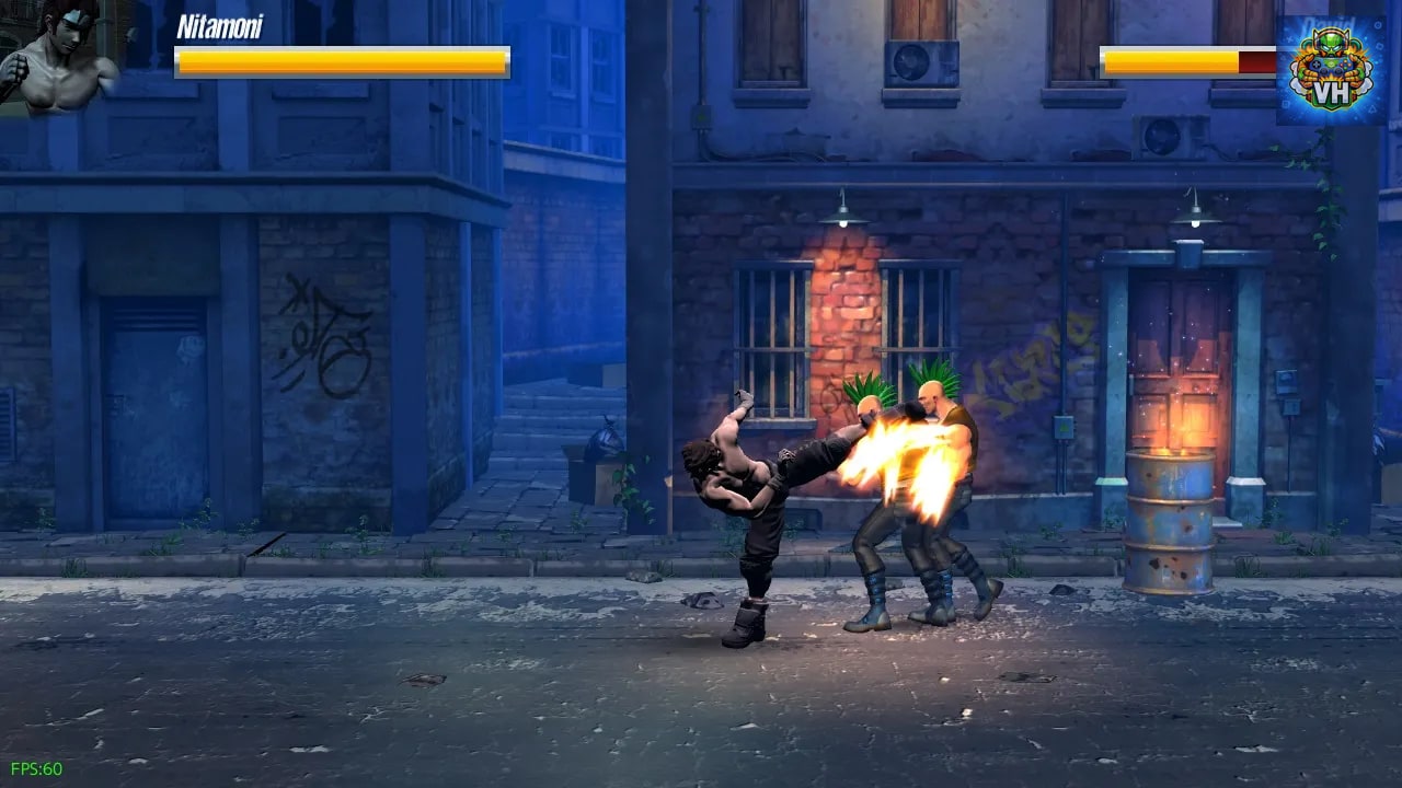 Beat Them Up - Street Fight Band Simulator Nintendo Switch - ảnh màn hình 2