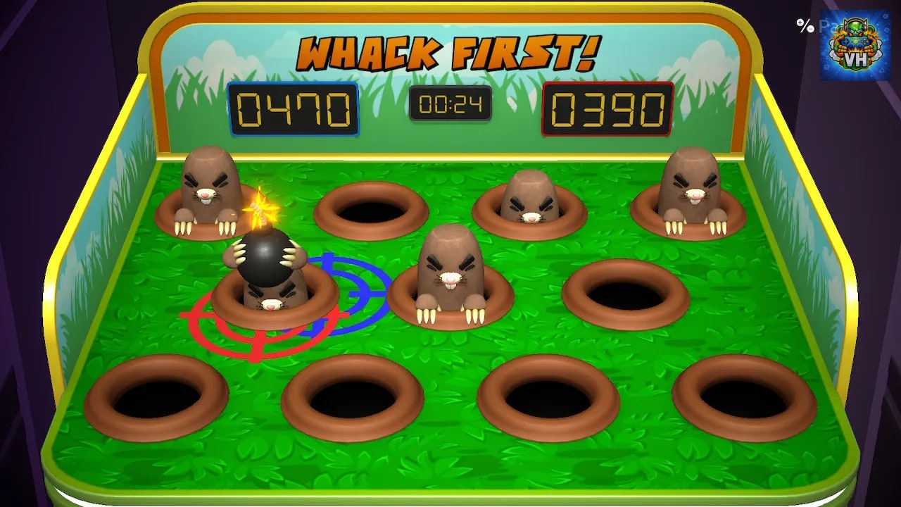 Whack first! - Fight the moles Nintendo Switch - ảnh màn hình 6