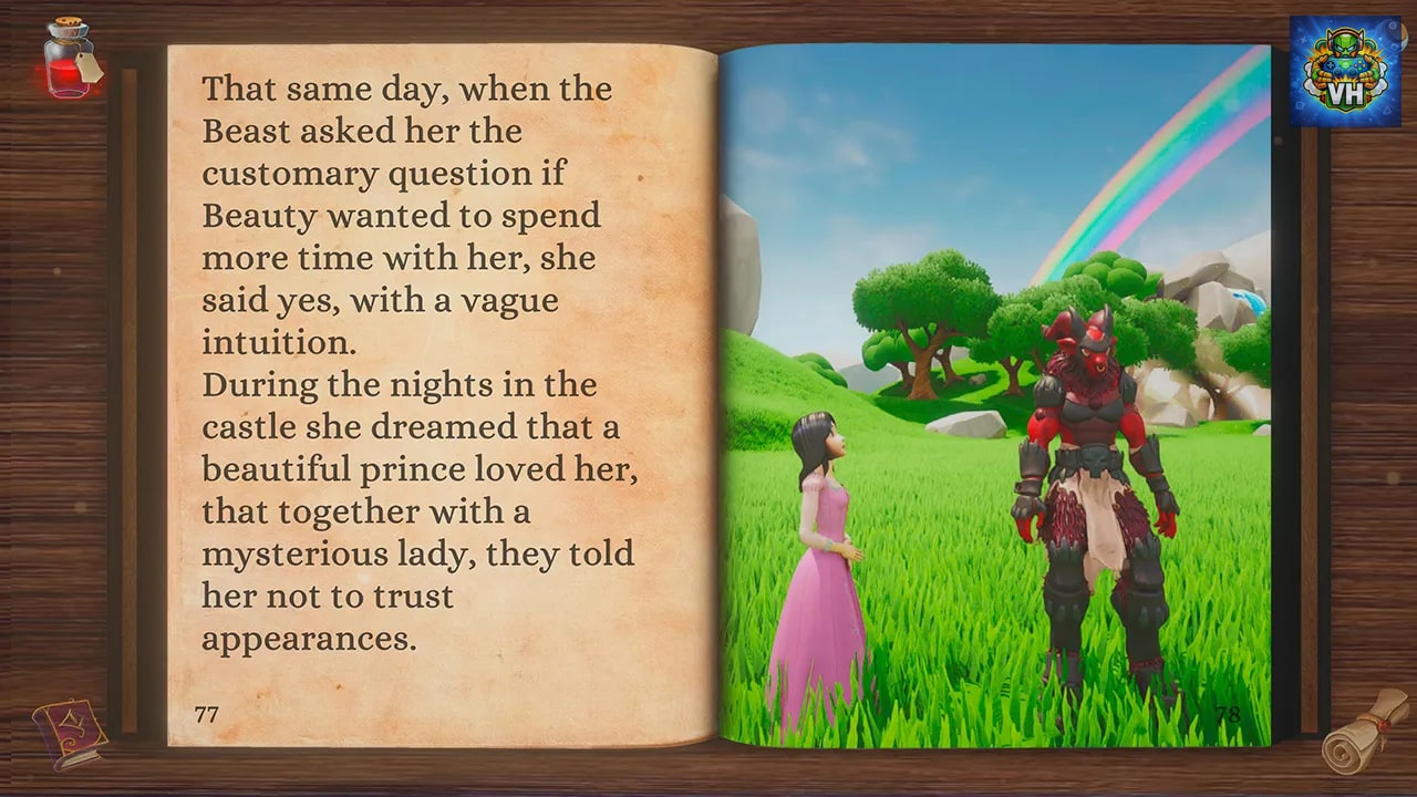 Beauty and The Beast: Interactive Book Nintendo Switch - ảnh màn hình 4