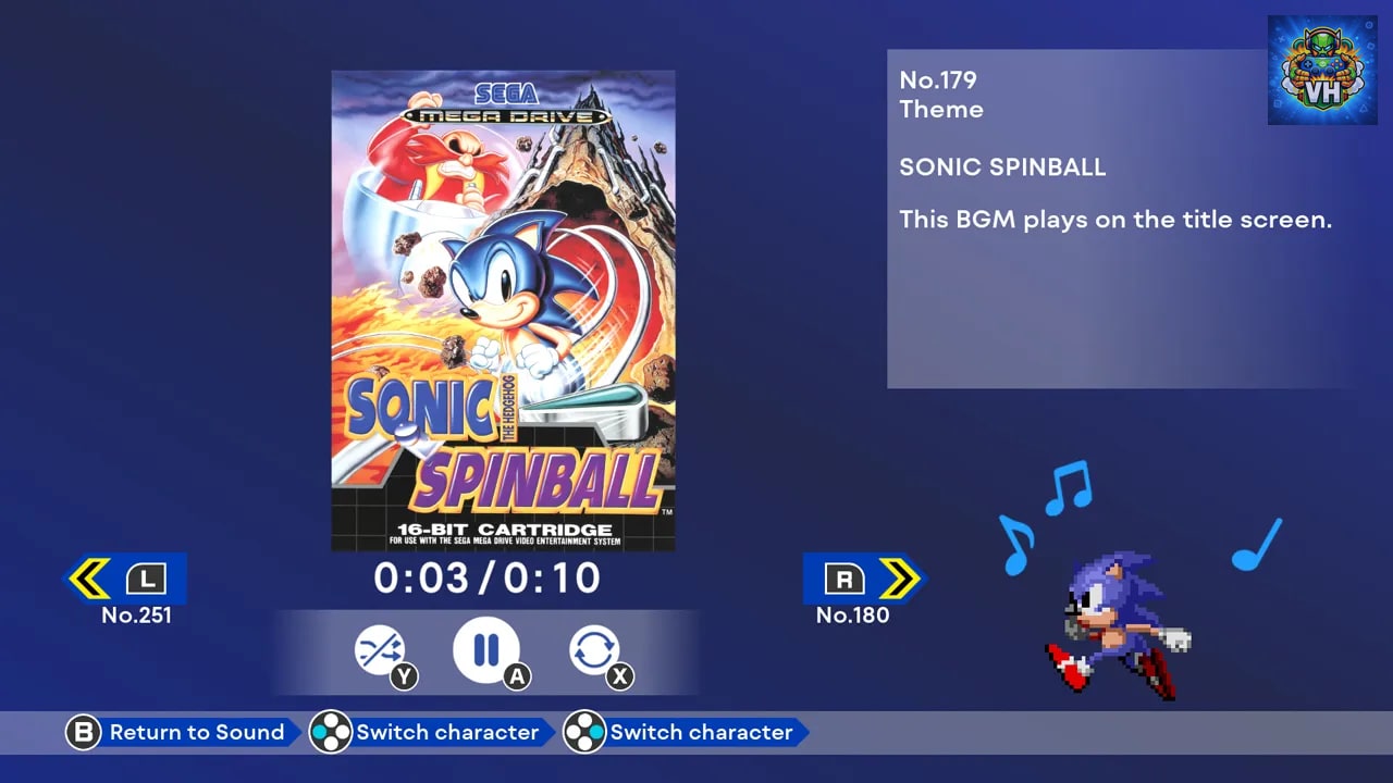 Sonic Origins Nintendo Switch - ảnh màn hình 1