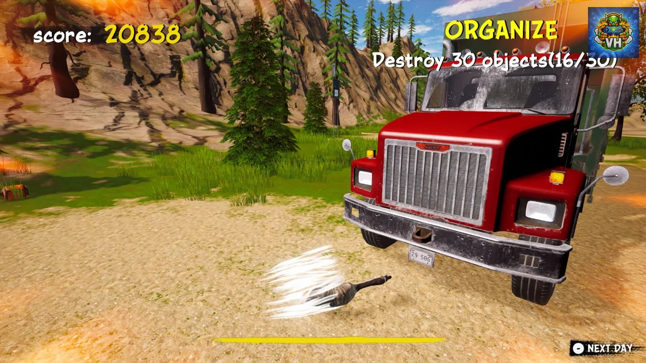 Crazy Goose Simulator Nintendo Switch - ảnh màn hình 6