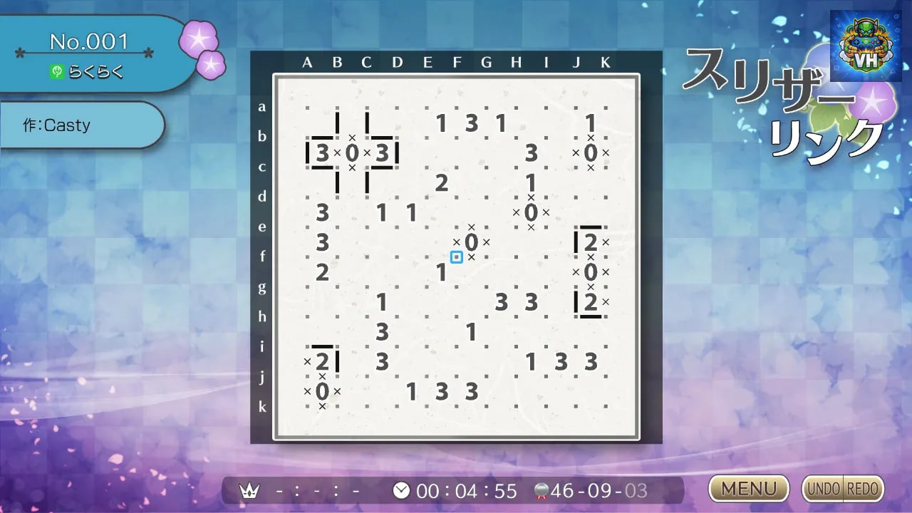 Puzzle by Nikoli S Slitherlink Nintendo Switch - ảnh màn hình 3