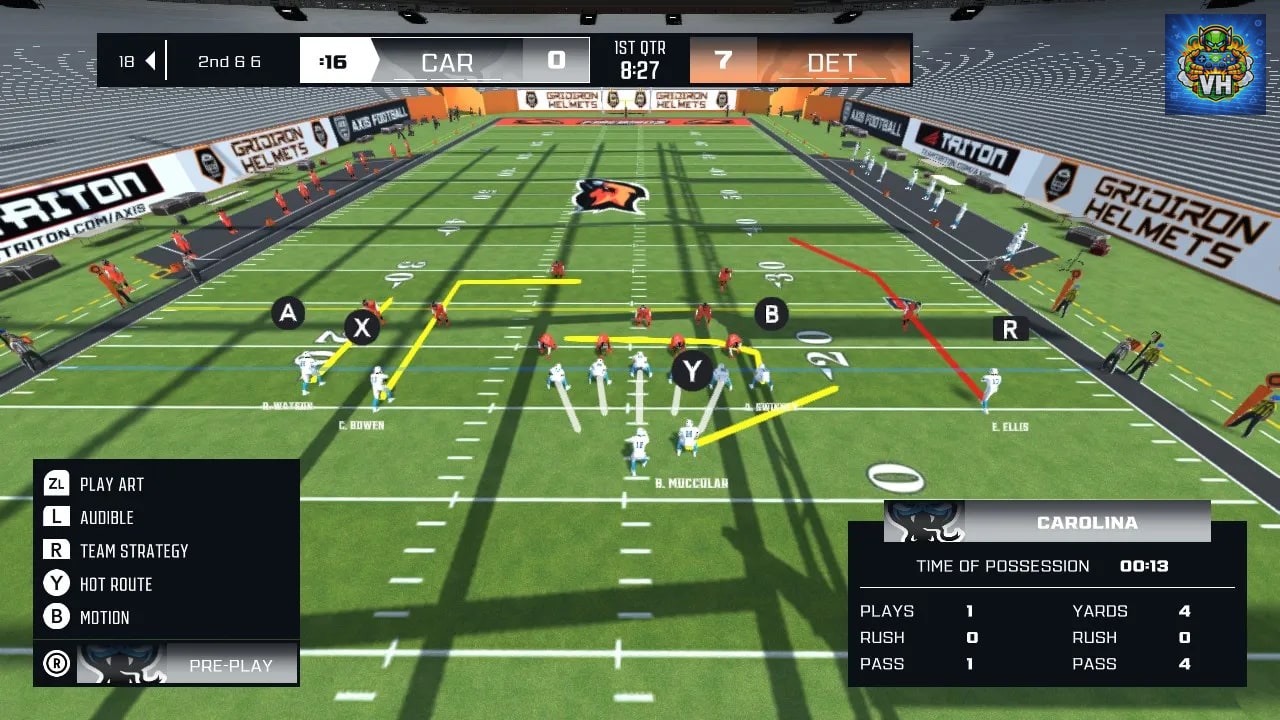 Axis Football 2023 Nintendo Switch - ảnh màn hình 3
