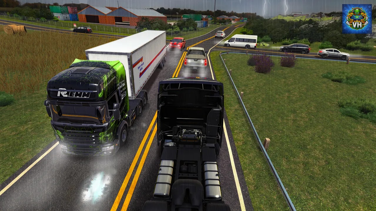 Truck Simulator 2023 - Driver Europe Nintendo Switch - ảnh màn hình 2