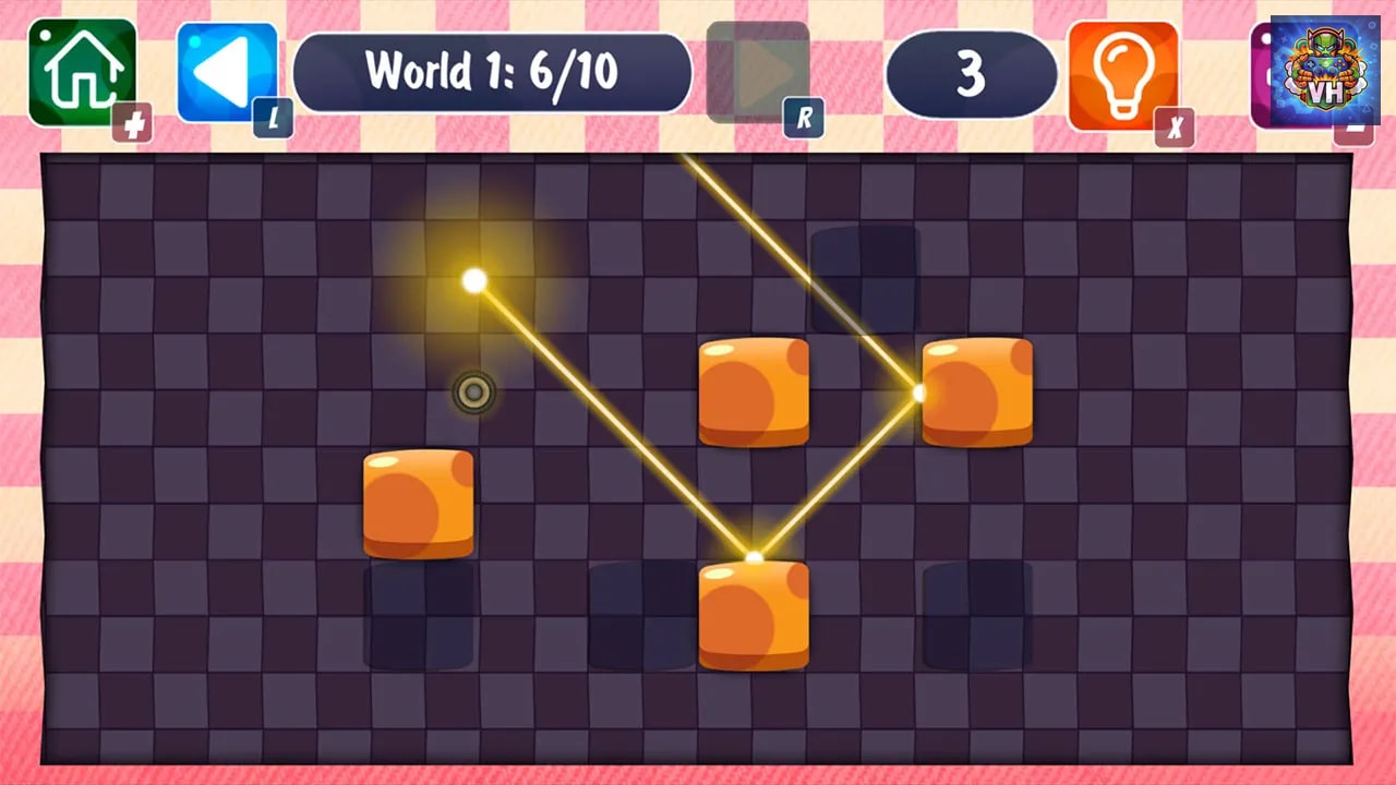Laser Brain Puzzle: Classic Logic Arcade Nintendo Switch - ảnh màn hình 9