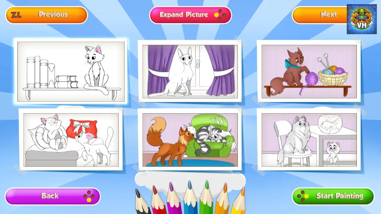 Coloring Book Nintendo Switch - ảnh màn hình 4