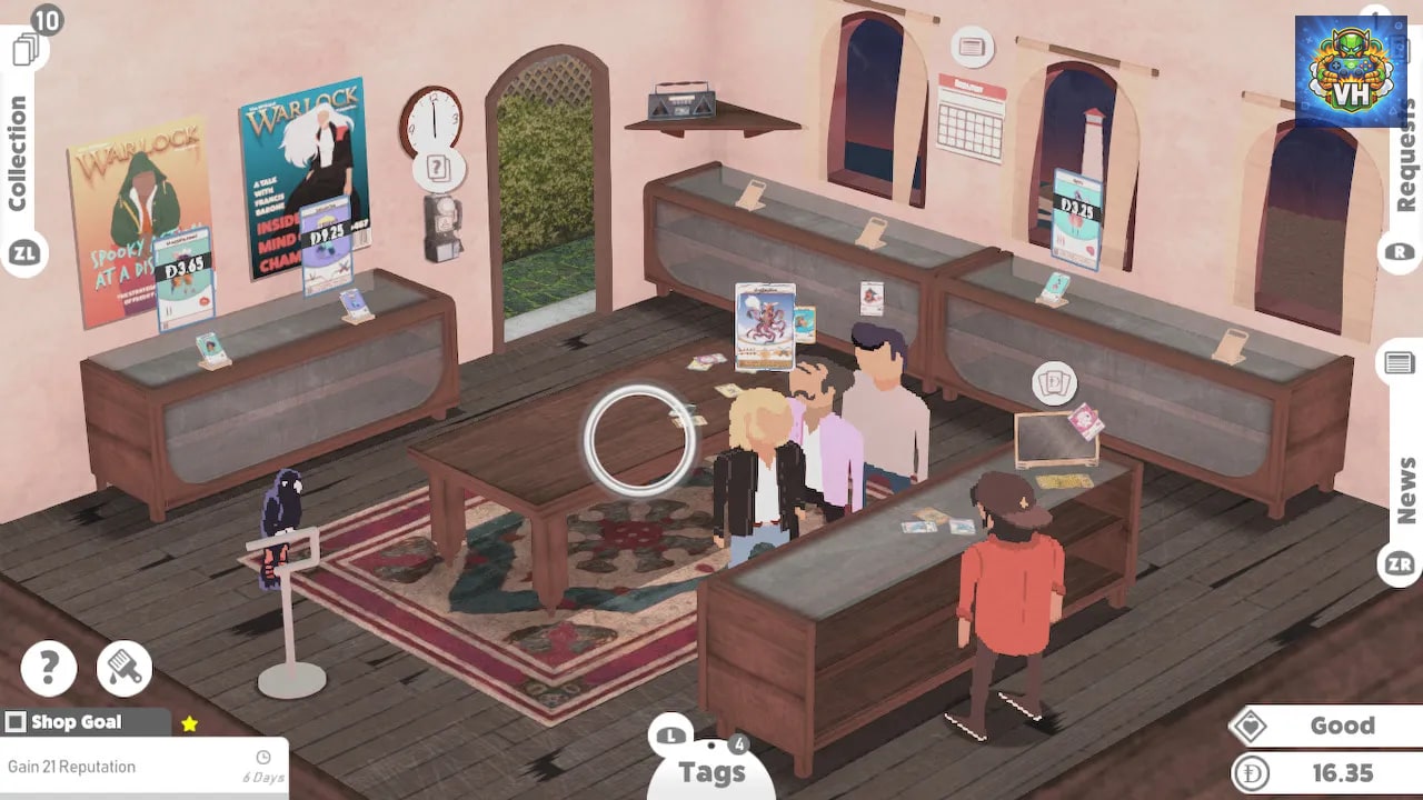 Kardboard Kings: Card Shop Simulator Nintendo Switch - ảnh màn hình 5