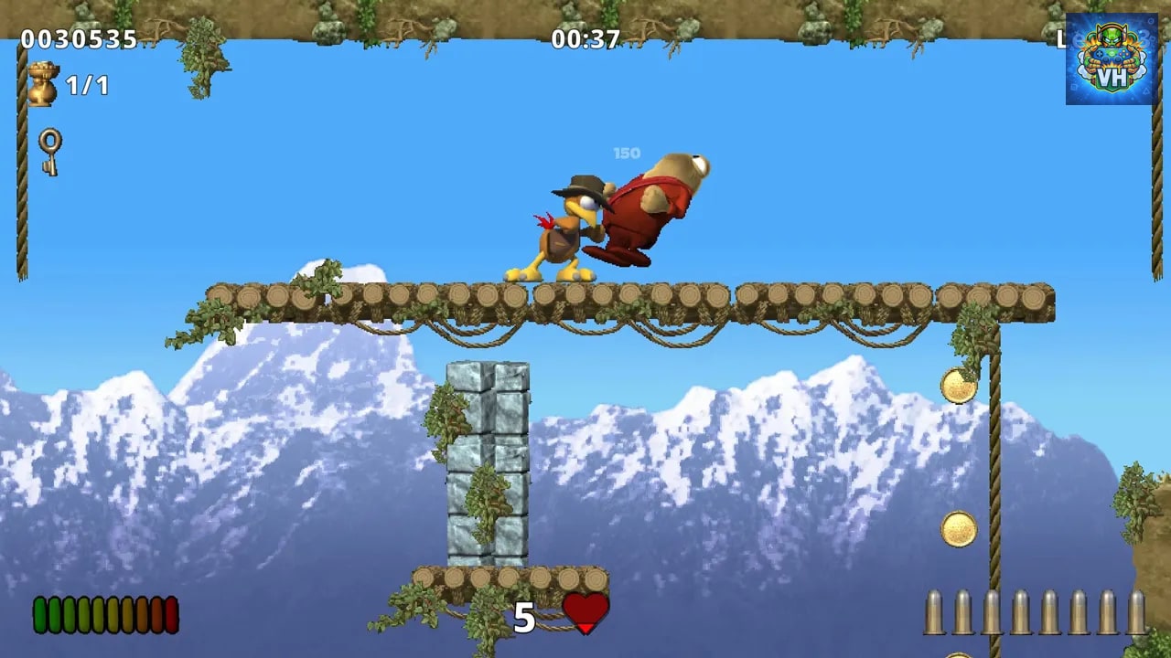 Moorhuhn Jump and Run 'Traps and Treasures 2' Nintendo Switch - ảnh màn hình 4