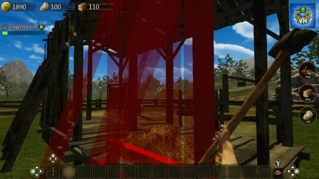 Castle Renovator Nintendo Switch - ảnh màn hình 3