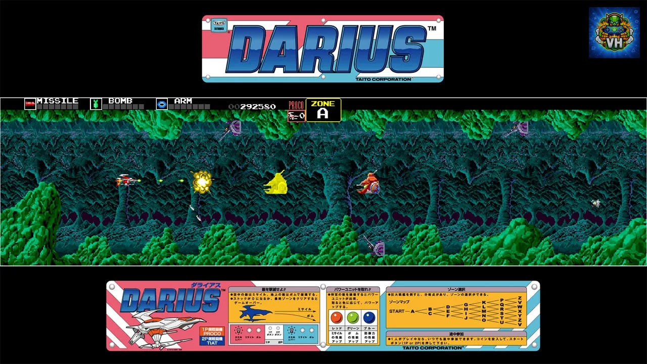 Arcade Archives DARIUS Nintendo Switch - ảnh màn hình 4
