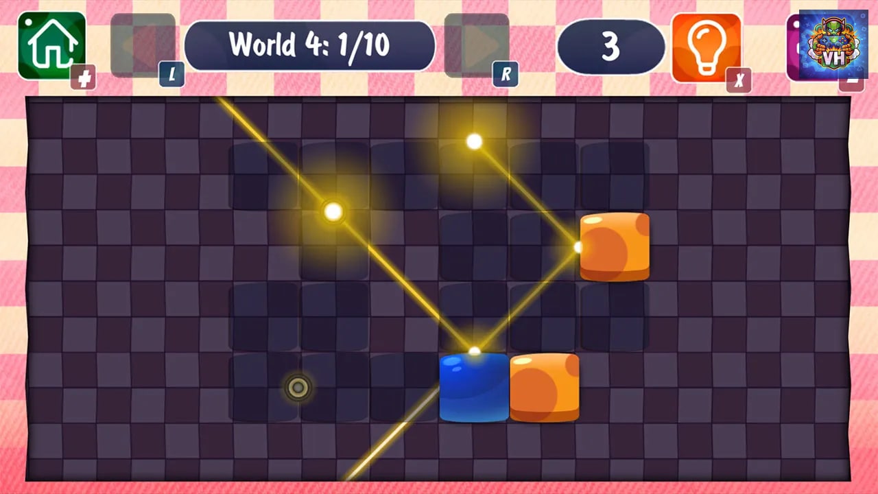 Laser Brain Puzzle: Classic Logic Arcade Nintendo Switch - ảnh màn hình 2