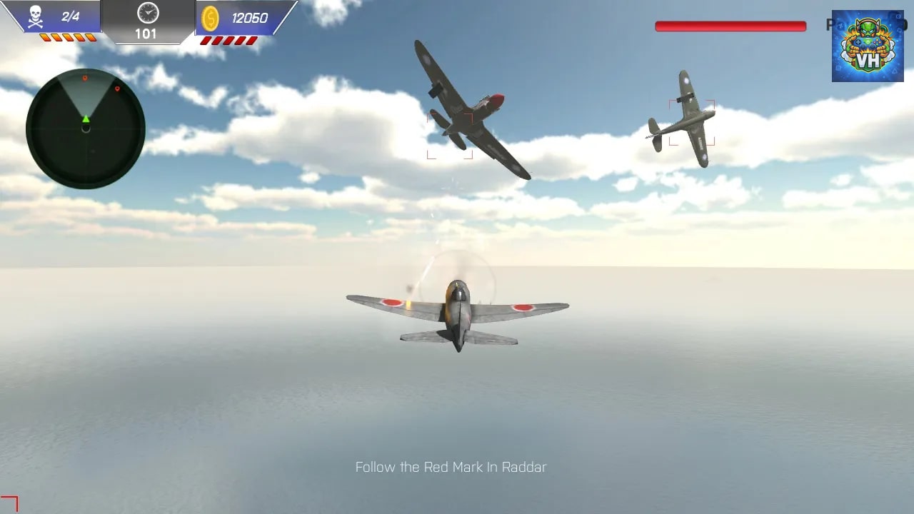 Air Jet Fighter Combat - Europe Fly Plane Attack Nintendo Switch - ảnh màn hình 2