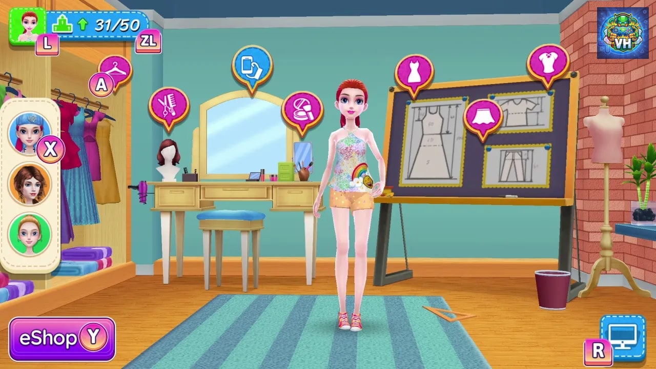 DIY Fashion Star Nintendo Switch - ảnh màn hình 2