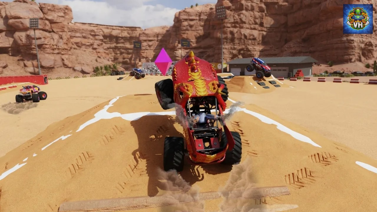 Truckzilla - Monster Truck Mega Ramp Nintendo Switch - ảnh màn hình 4