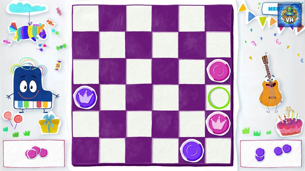 Kids Party Checkers Nintendo Switch - ảnh màn hình 6