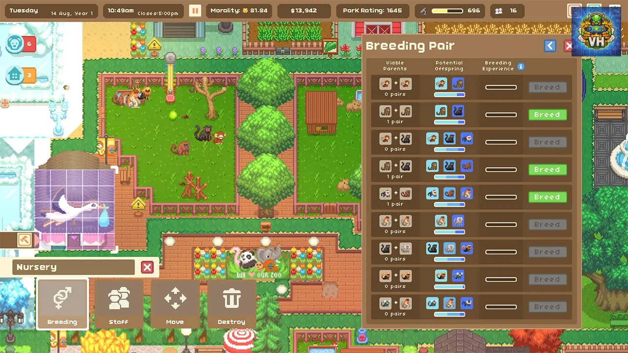 Let's Build a Zoo Nintendo Switch - ảnh màn hình 2