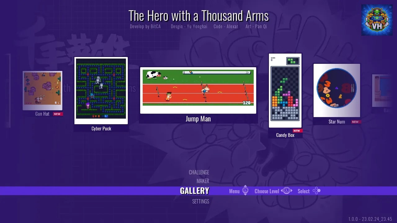 The Hero with a Thousand Arms Nintendo Switch - ảnh màn hình 2