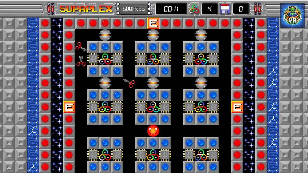Supaplex SQUARES Nintendo Switch - ảnh màn hình 6
