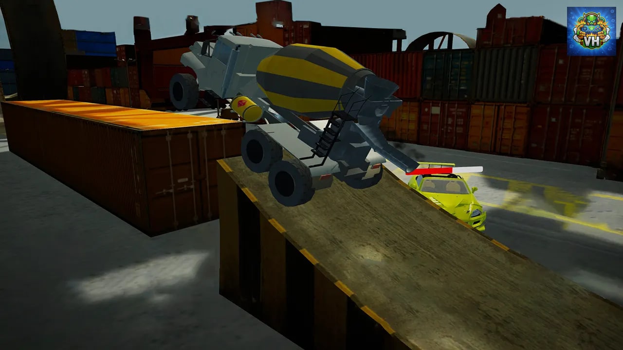 Demolish Derby Nitro-Battle Driving Car Games 2022 Deluxe Driver Nintendo Switch - ảnh màn hình 5