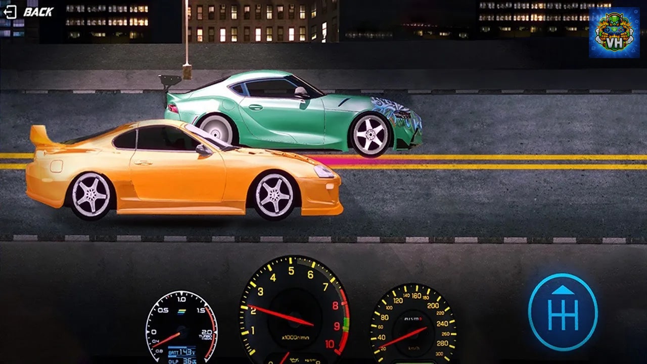 JDM Drag Racing Car Driving Simulator 2022 Games Nintendo Switch - ảnh màn hình 2