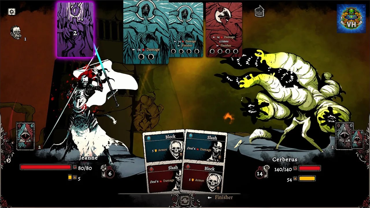 Nadir: A Grimdark Deck Builder Nintendo Switch - ảnh màn hình 1