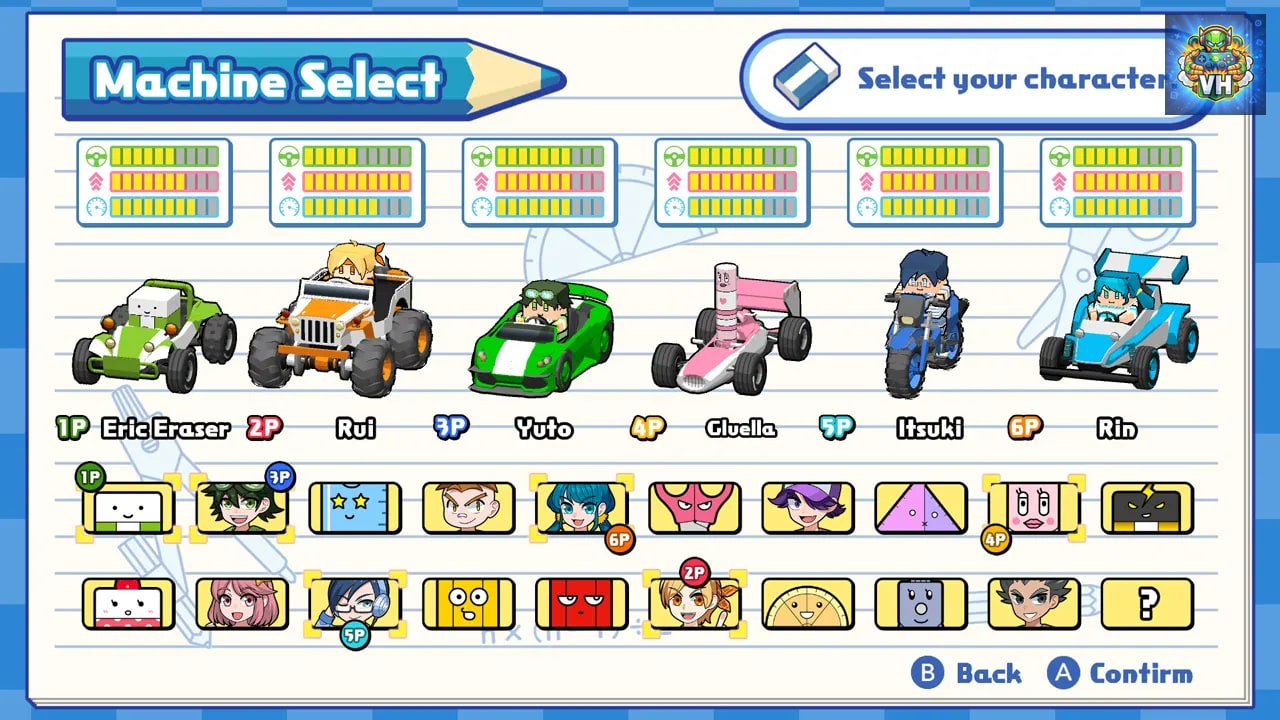 School Race GP Nintendo Switch - ảnh màn hình 2
