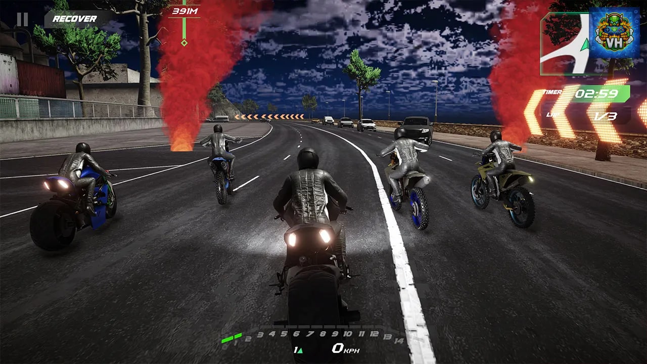THE BIKE - MOTO RIDE SIMULATOR Nintendo Switch - ảnh màn hình 3