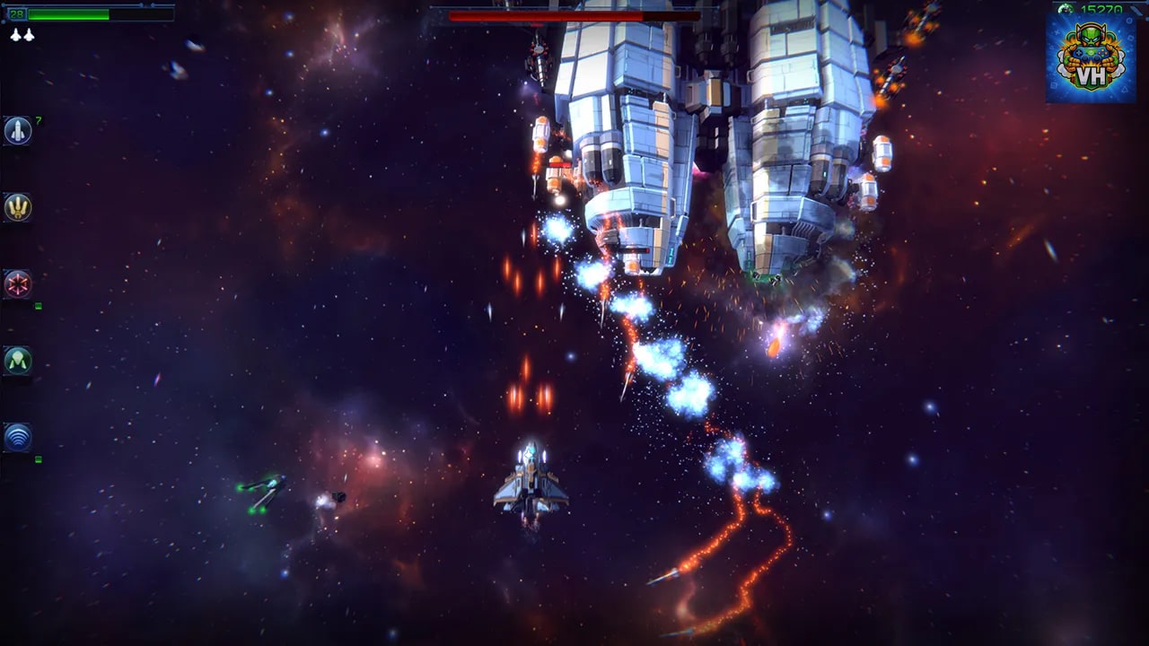 Astro Flame: Starfighter Nintendo Switch - ảnh màn hình 1