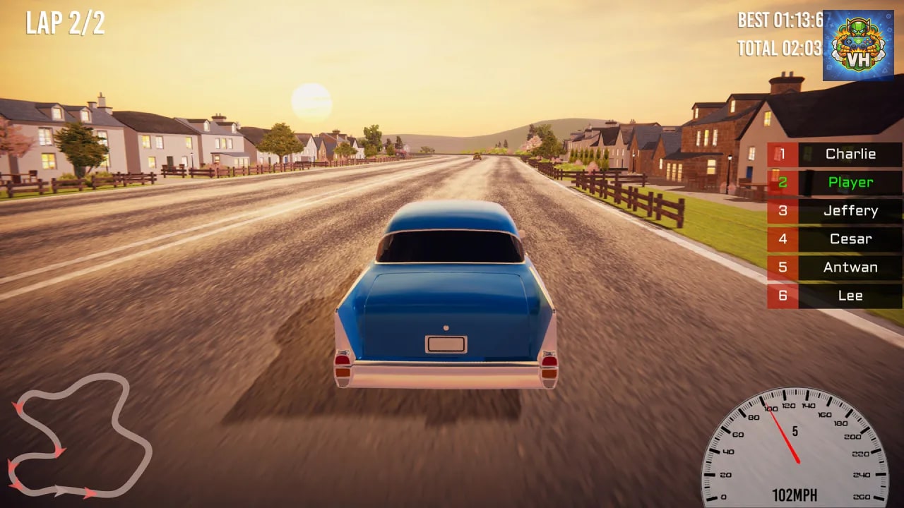 Sunset Racer Nintendo Switch - ảnh màn hình 2