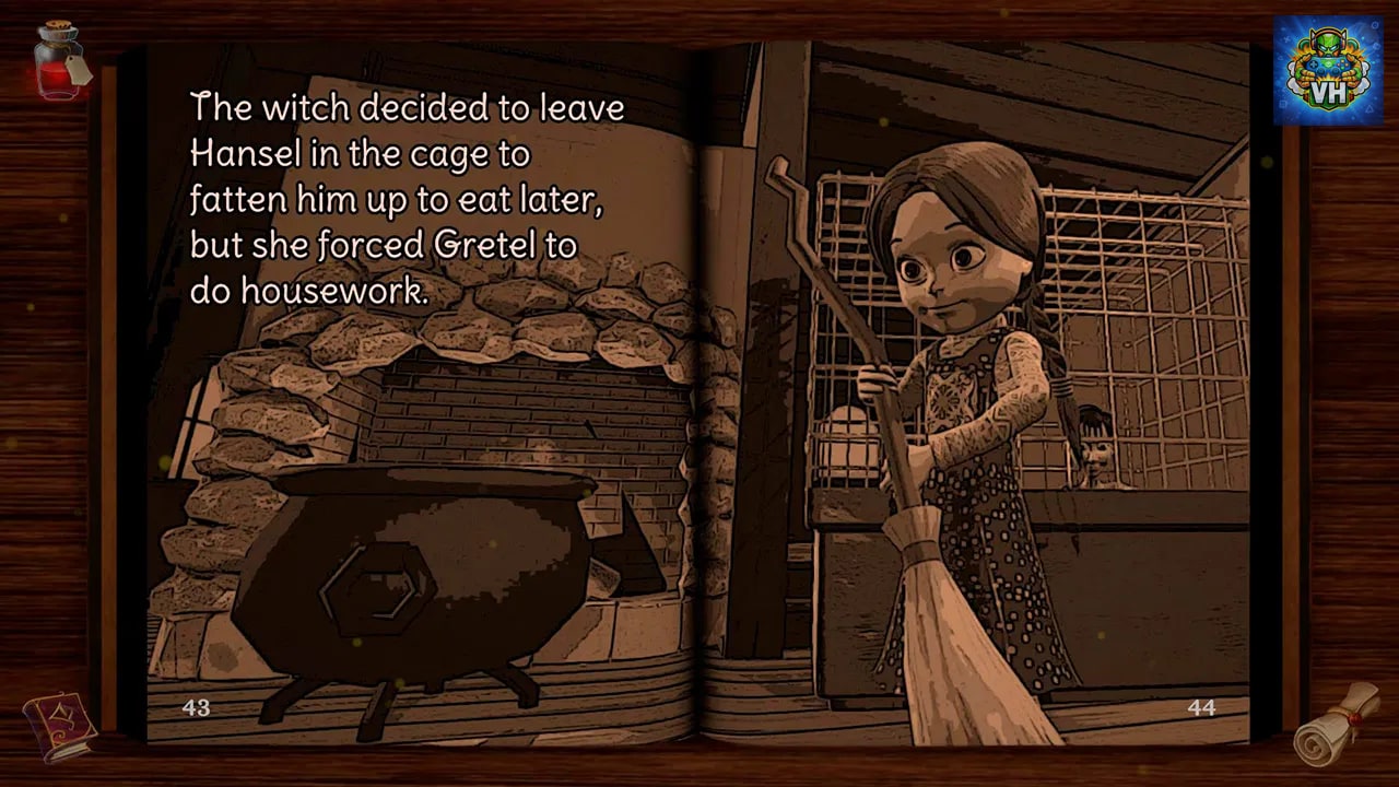 Hansel and Gretel: Interactive Book Nintendo Switch - ảnh màn hình 2